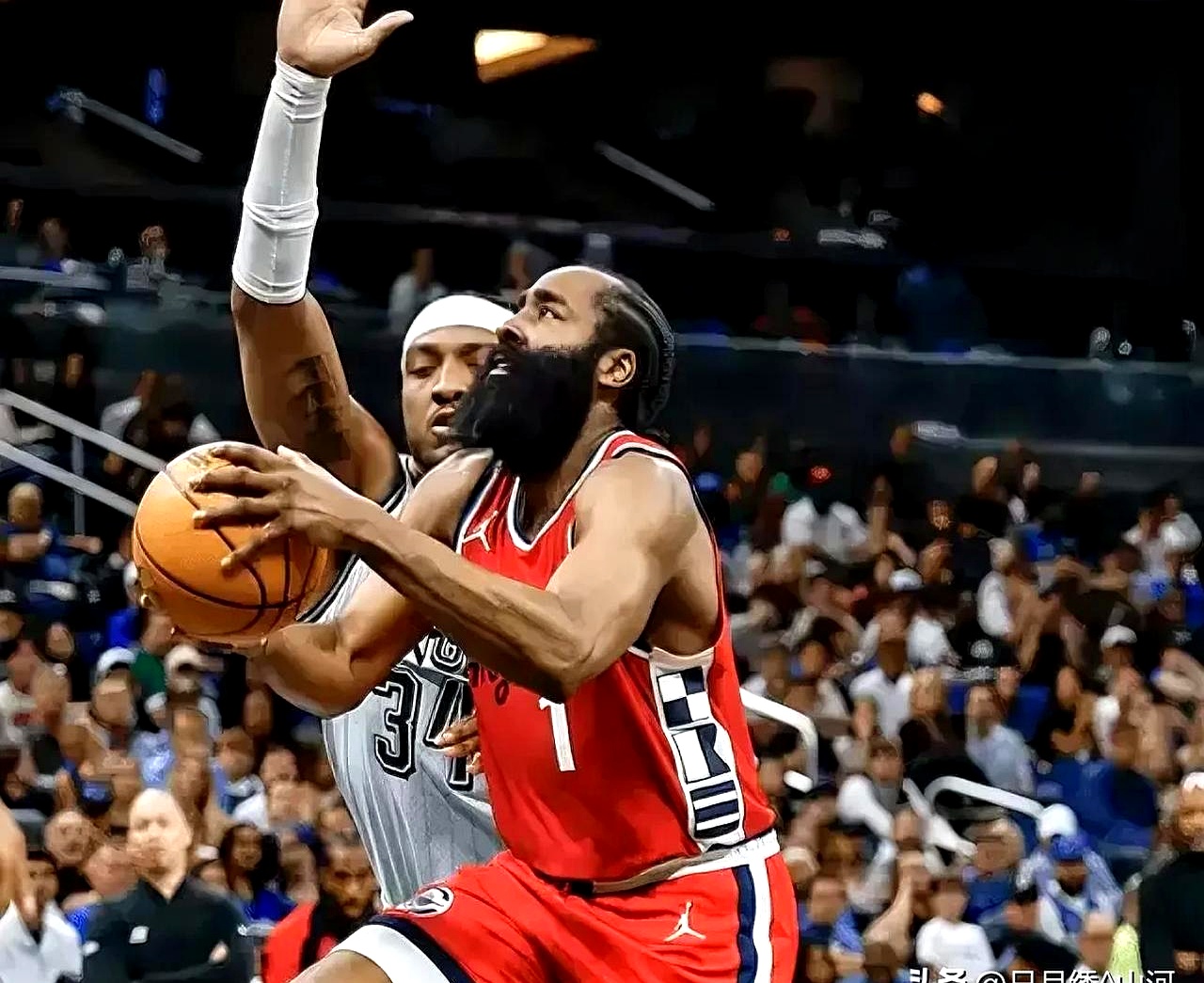 火箭反败为胜，哈登高光时刻
